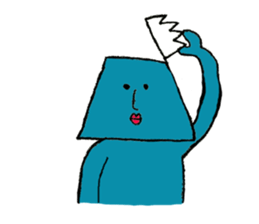 Mr.mountain and pleasant friends sticker #4361005