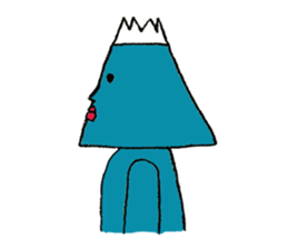 Mr.mountain and pleasant friends sticker #4361010