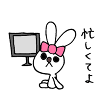 Little Miss Princess Bunny sticker #4361734