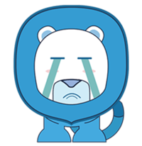 Blue Leon sticker #4361967