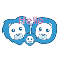 Blue Leon sticker #4361969