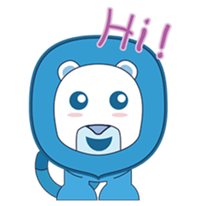 Blue Leon sticker #4361973