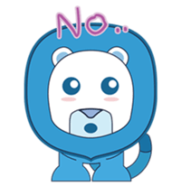 Blue Leon sticker #4361980