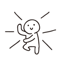 Simple nice pose sticker #4362361