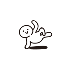 Simple nice pose sticker #4362389