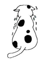 A cat and, besides, animal sticker sticker #4362605