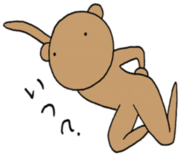 Kumata bear sticker #4362691