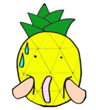 aloha pineapple sticker #4363731