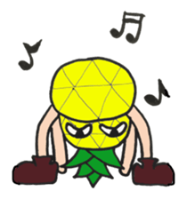 aloha pineapple sticker #4363737