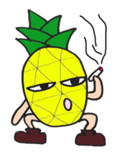 aloha pineapple sticker #4363746