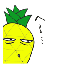 aloha pineapple sticker #4363759
