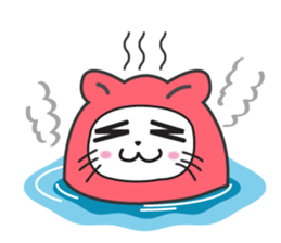 Daruma dolle Cat sticker #4363943