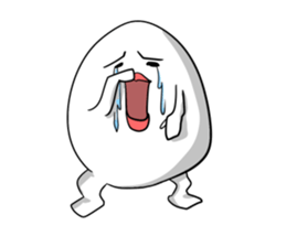 Funny egg sticker #4364251