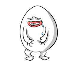 Funny egg sticker #4364256