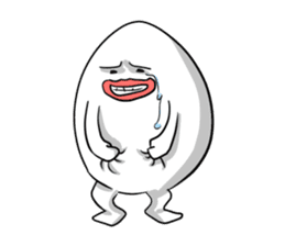 Funny egg sticker #4364256
