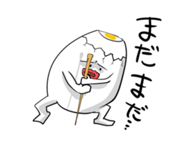 Funny egg sticker #4364268