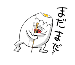 Funny egg sticker #4364268