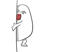 Funny egg sticker #4364270