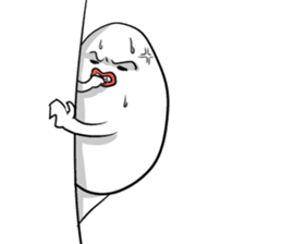 Funny egg sticker #4364271