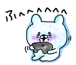 Bear and cat and rabbit sticker #4364686