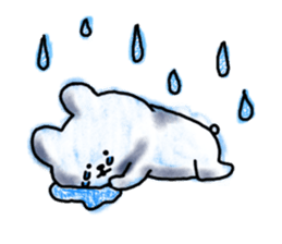 Bear and cat and rabbit sticker #4364718