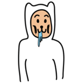 white bear "Shirokuma" sticker #4365130