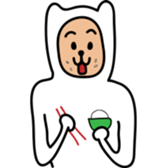 white bear "Shirokuma" sticker #4365135