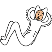 white bear "Shirokuma" sticker #4365148