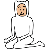 white bear "Shirokuma" sticker #4365156