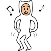 white bear "Shirokuma" sticker #4365164