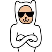white bear "Shirokuma" sticker #4365165