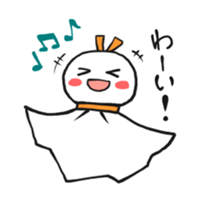 Paper Weather doll sticker #4365329