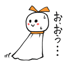 Paper Weather doll sticker #4365331