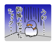 Paper Weather doll sticker #4365332