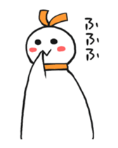 Paper Weather doll sticker #4365358