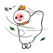 Paper Weather doll sticker #4365362