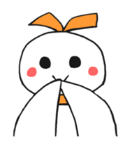 Paper Weather doll sticker #4365364