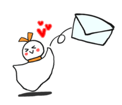 Paper Weather doll sticker #4365366