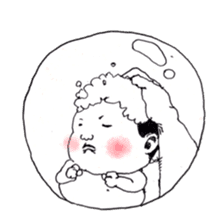 Baby Ayu's daily life sticker #4365376