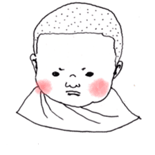 Baby Ayu's daily life sticker #4365379