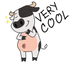 Eddy the cow sticker #4365412