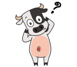 Eddy the cow sticker #4365414