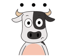 Eddy the cow sticker #4365417