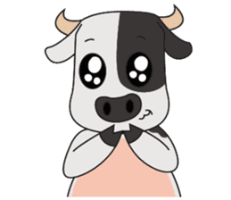 Eddy the cow sticker #4365419