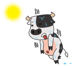 Eddy the cow sticker #4365423