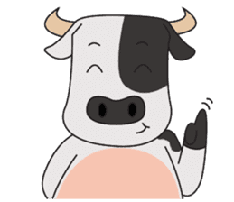 Eddy the cow sticker #4365425