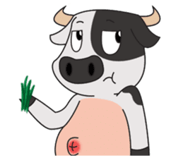 Eddy the cow sticker #4365432