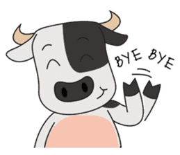 Eddy the cow sticker #4365447