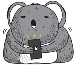 Tiny Koala sticker #4365535