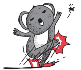 Tiny Koala sticker #4365538